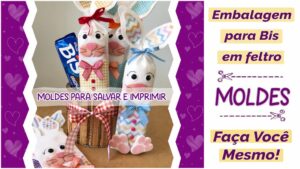 Read more about the article Porta chocolates de coelho  #façavocêmesmo