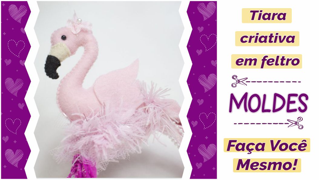 Read more about the article Molde de Carnaval | Flamingo Lindo e Criativo [DIY]