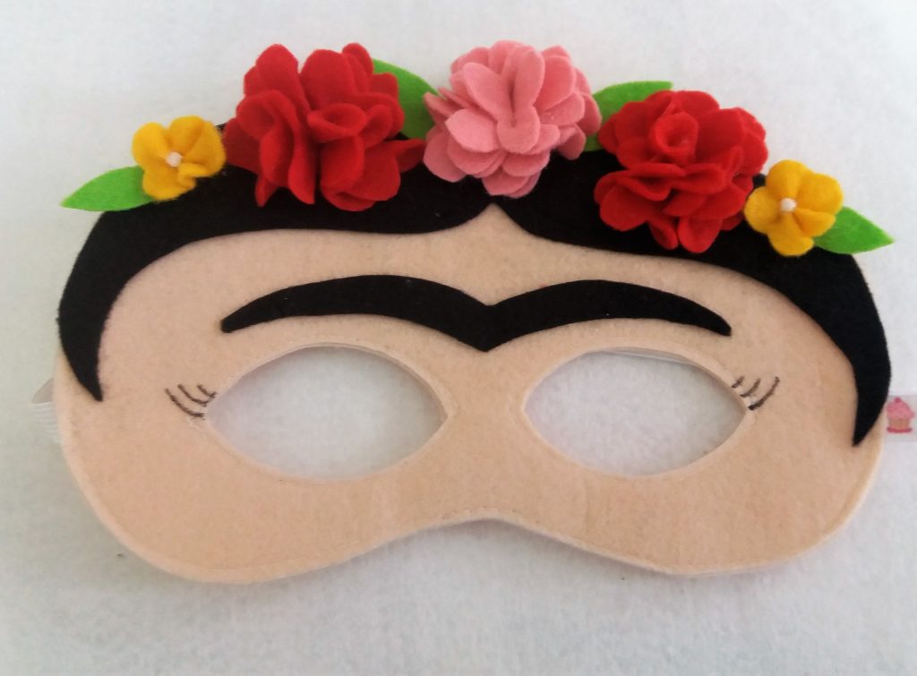 Mascara de Carnaval em Feltro
