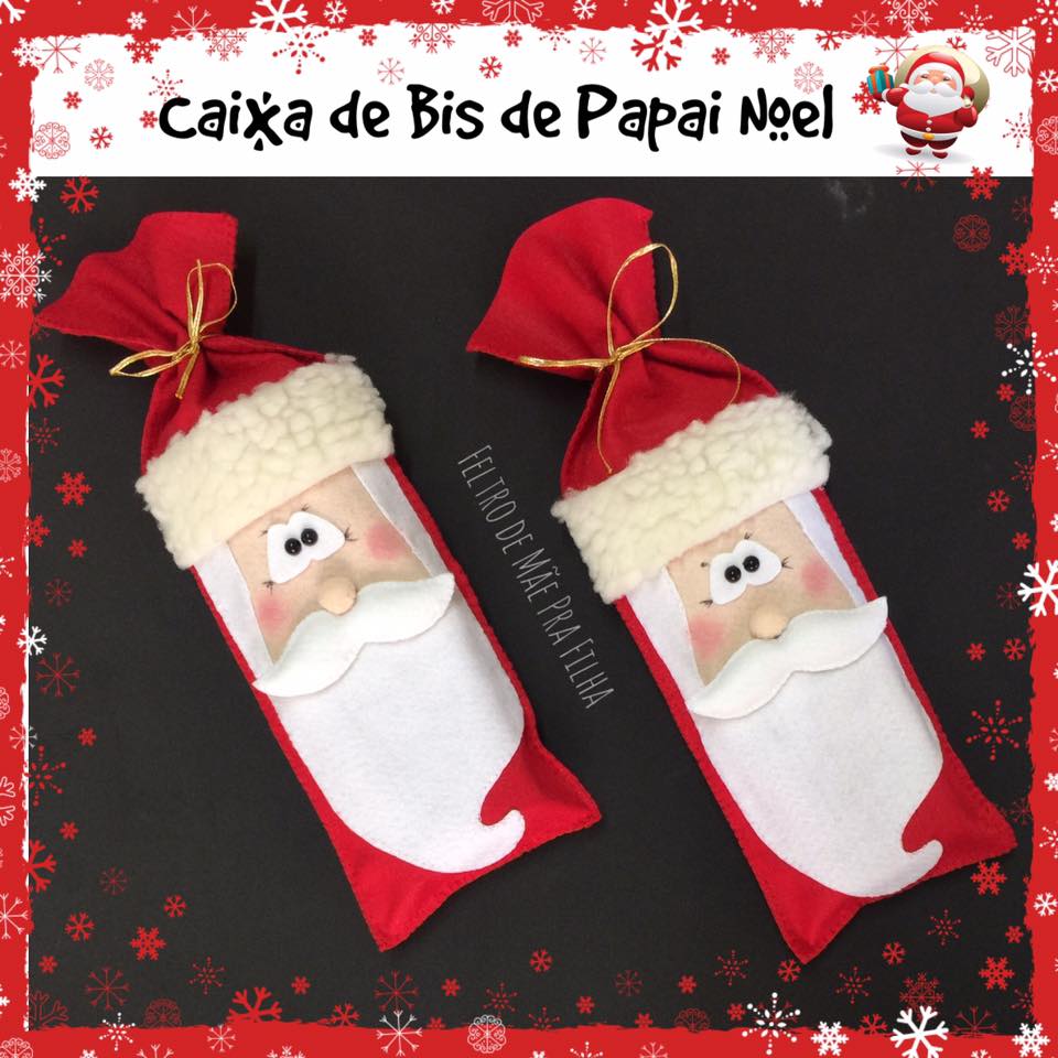 Saquinho Personalizado Porta Bis / Natal