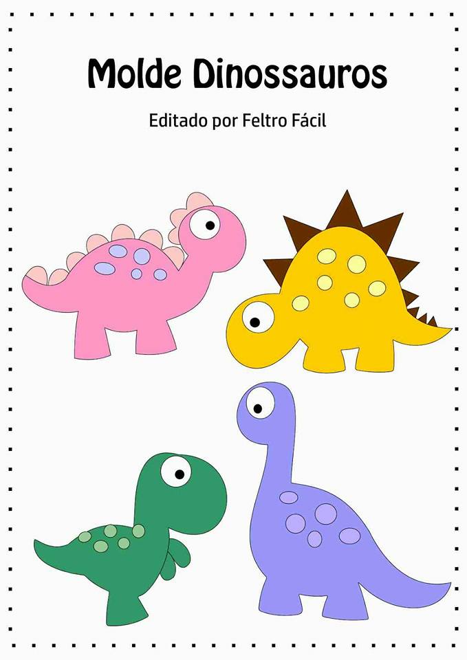 desenho dinossauro fácil