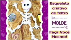 Read more about the article Molde de esqueleto criativo para salvar [DIY]