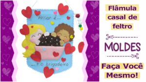 Leia mais sobre o artigo Molde de casal apaixonado | faça você mesmo [DIY]