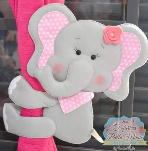 elefante de feltro