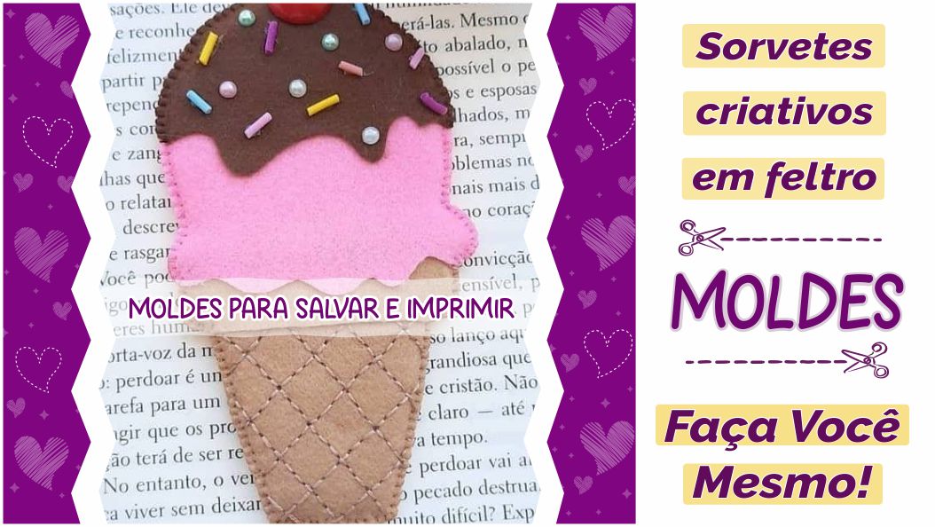 Read more about the article Moldes de sorvetes e picolés ✂️ faça você mesmo✂️