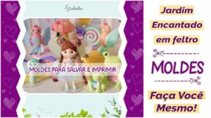 Leia mais sobre o artigo Moldes de jardim encantado para imprimir
