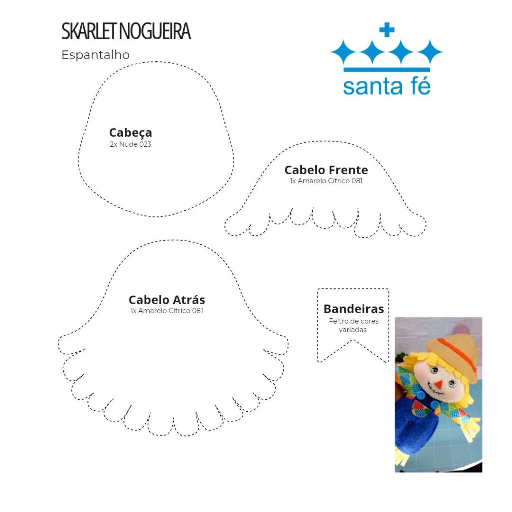 Molde de Espantalho