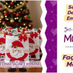 Moldes de Sacolas de Natal: Faça Você Mesmo!