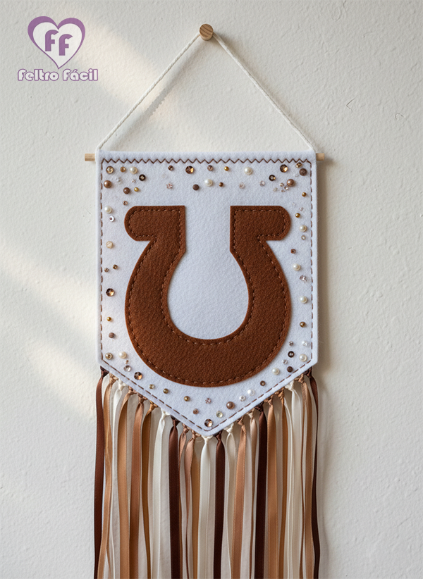 Símbolos em feltro