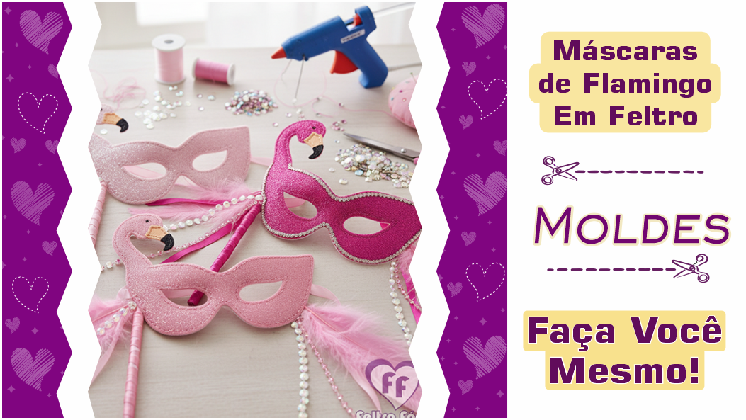 Leia mais sobre o artigo Máscara de Flamingo [Molde Gratuito] – Para Fantasias Alegres e Criativas!