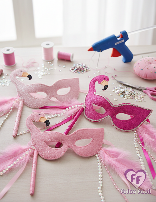 Máscara de Flamingo