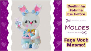 Leia mais sobre o artigo Coelhinha Fofinha de Feltro: Molde Grátis e Passo a Passo
