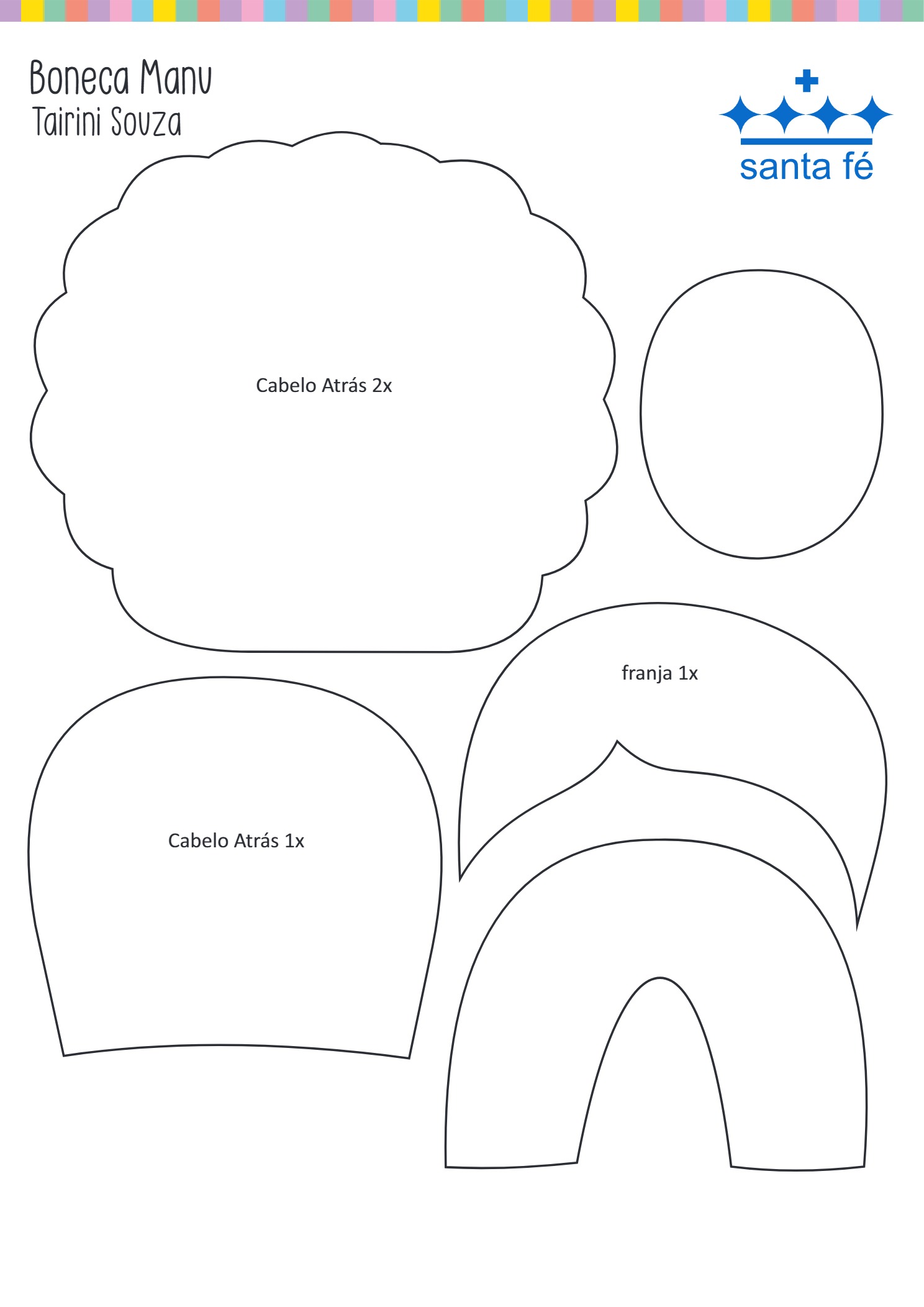 molde boneca manu 1