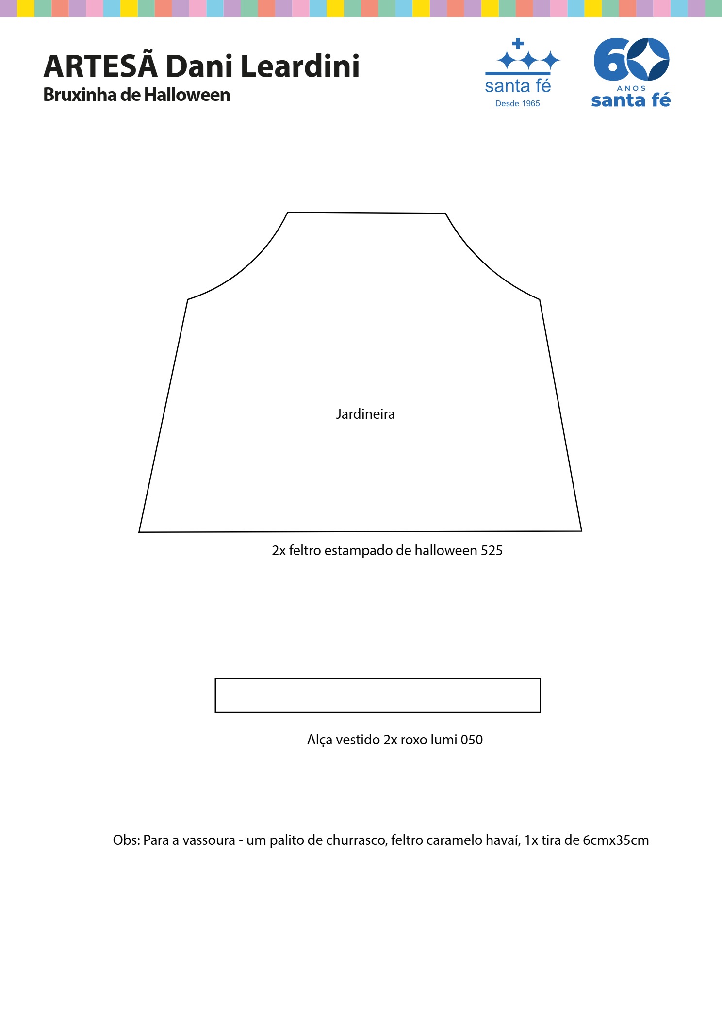 molde bruxinha de halloween 1