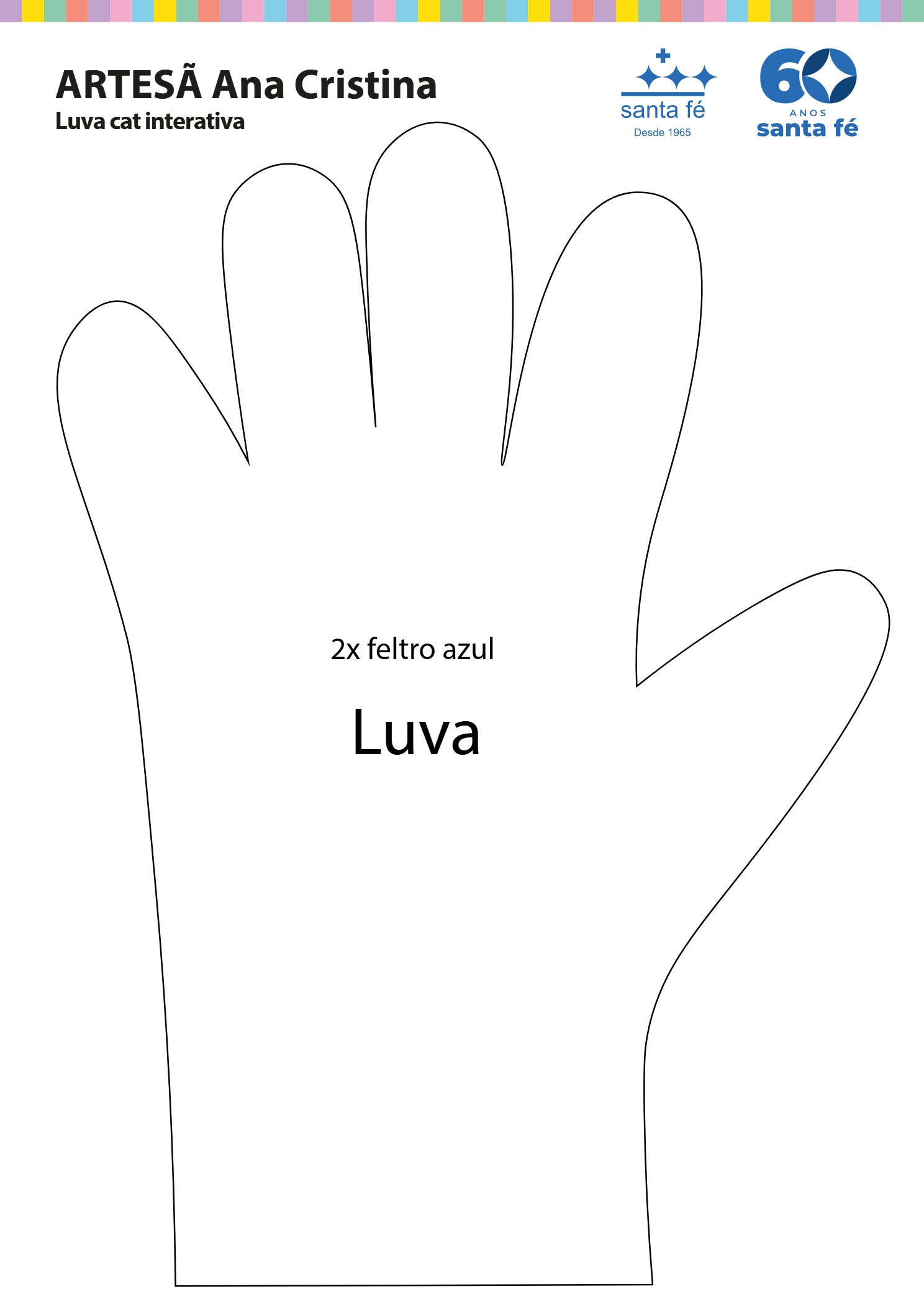 molde luva cat interativa – ana cristina número 1