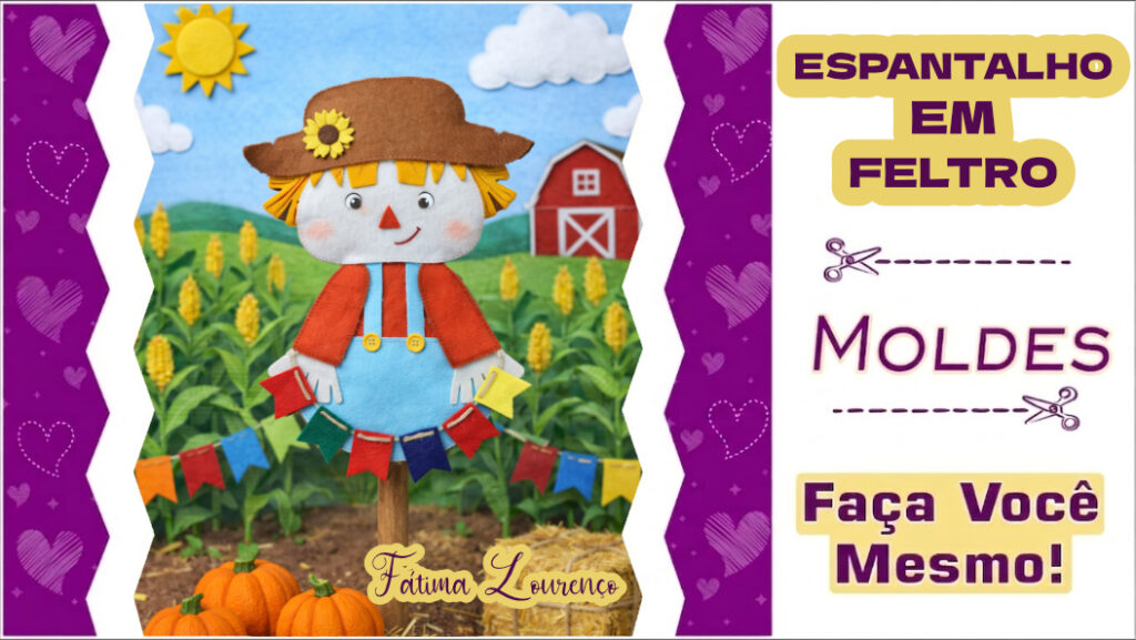 Espantalho em Feltro