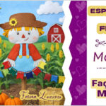 Molde de Espantalho em Feltro — Grátis para Imprimir