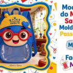 Mochilinha do Mascote Santa Fé: Molde Grátis e Passo a Passo