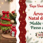 Árvore de Natal de Feltro: Molde Grátis e Passo a Passo