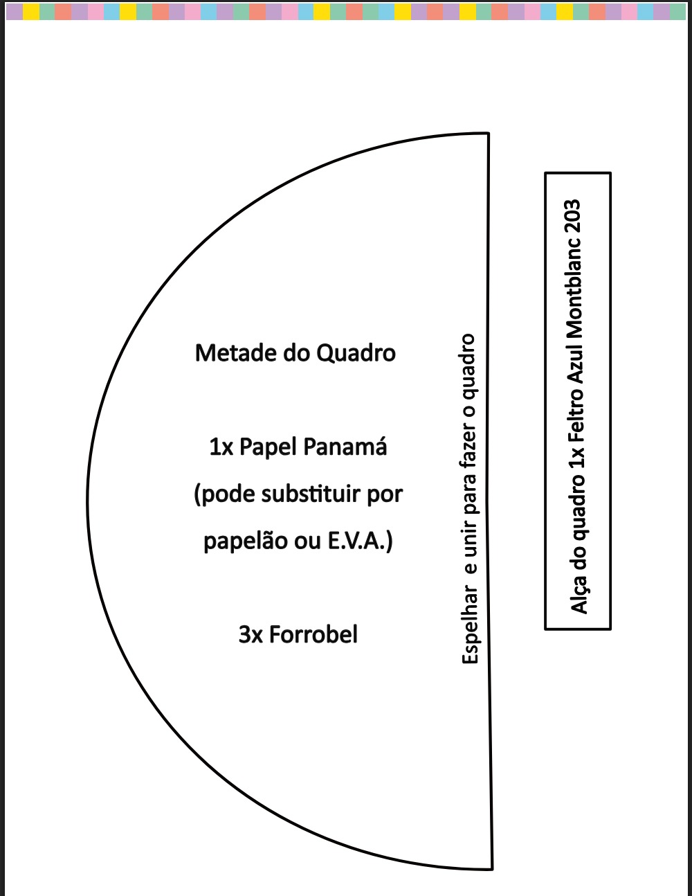 molde papai de feltro 4