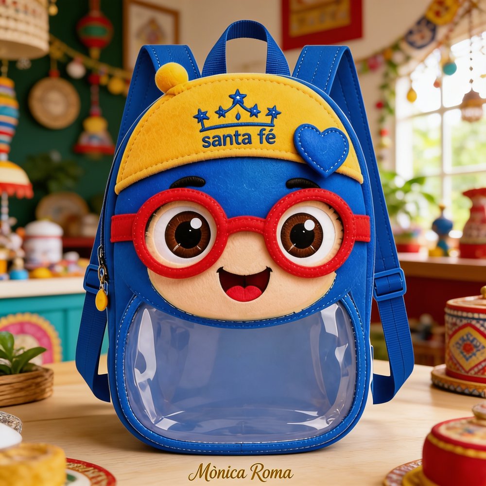 mochila de feltro